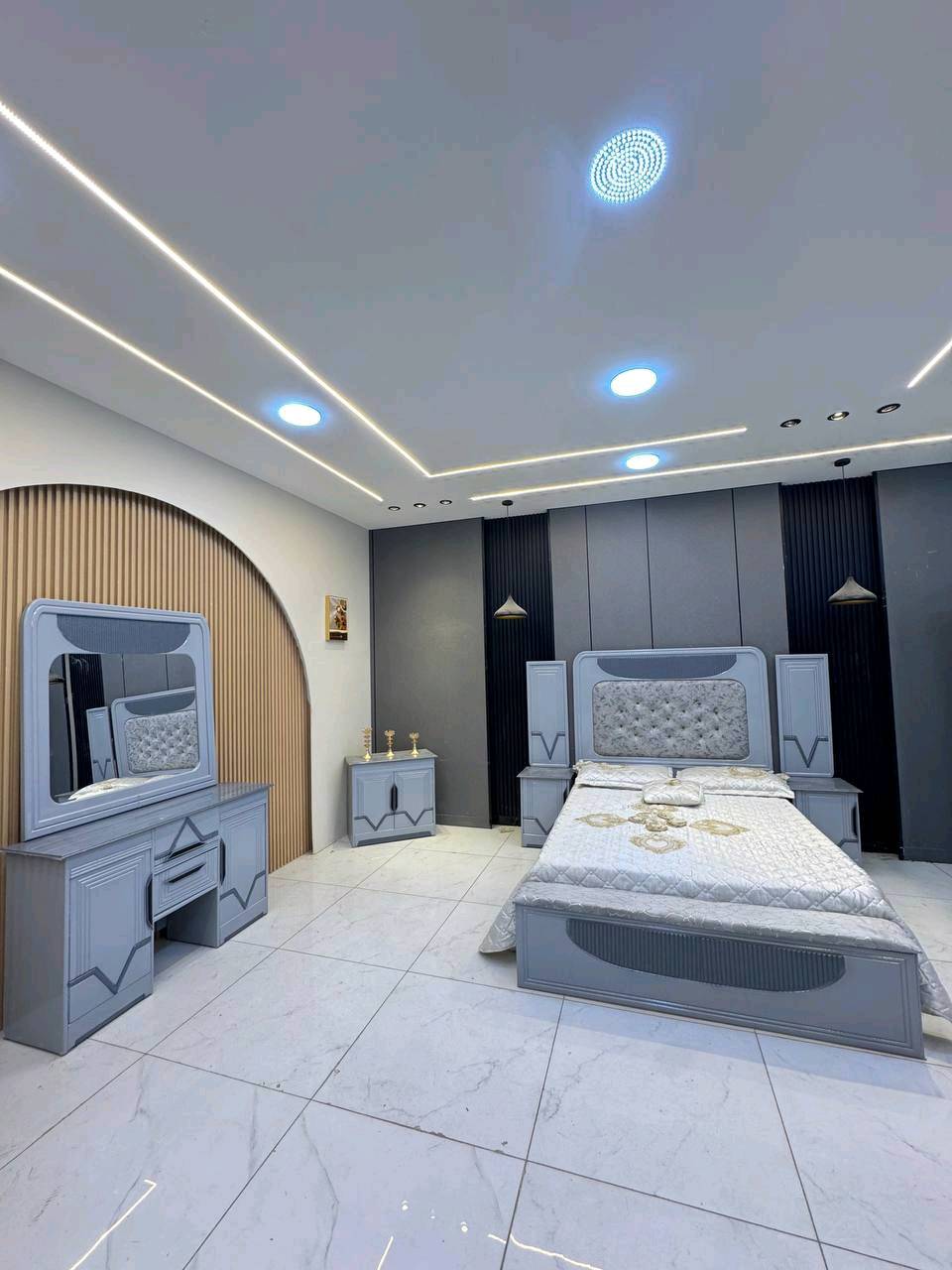 غرف نوم صاج • تصميم تركي • توصيل بغداد