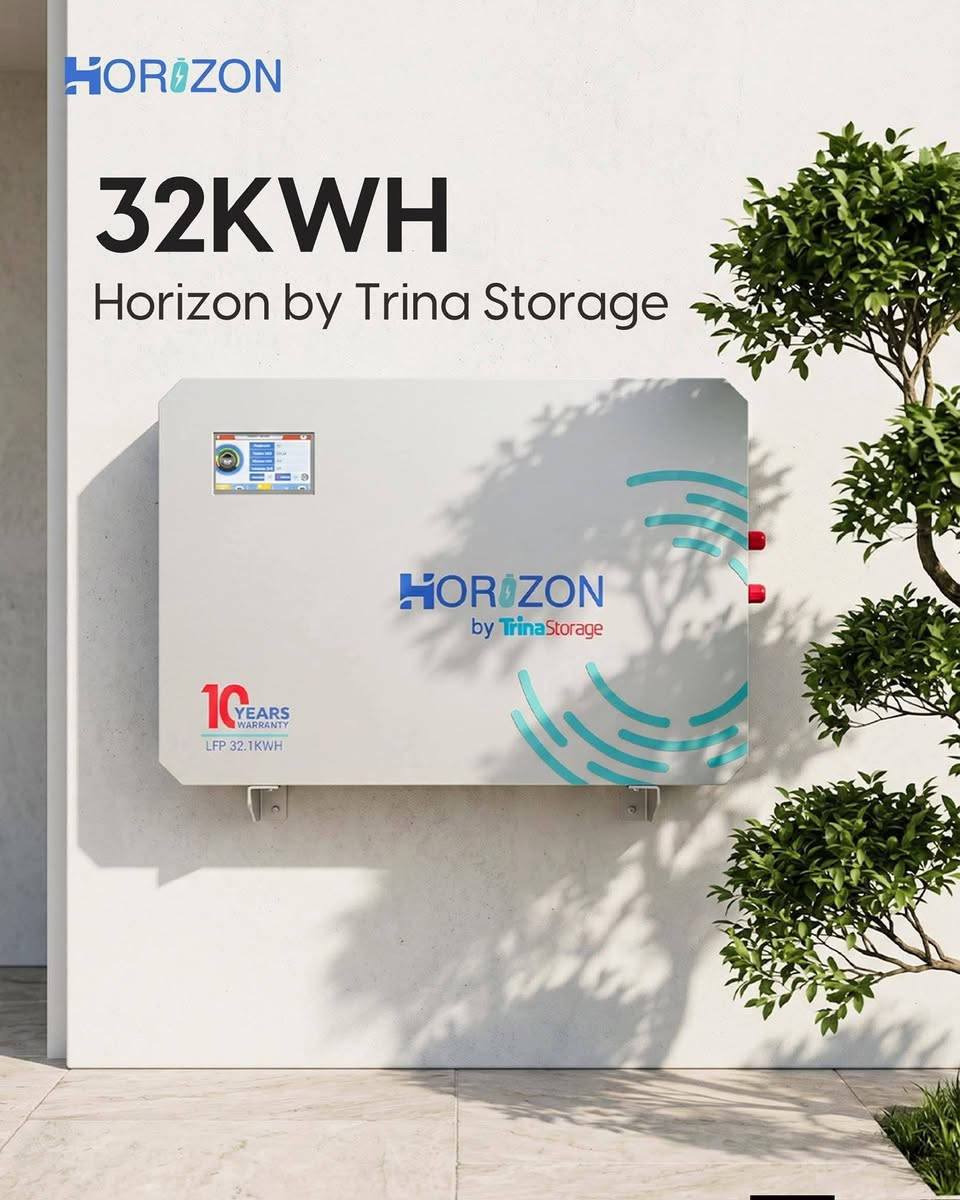 ☀️⚡ HORIZON | منظومة متكاملة من الطاقة الشمسية ⚡☀️
متوفر الآن لدى 220 للطاقة الشمسية
━━━━━━━━━━━━━━
🔌 الإنفيرترات | INVERTERS
◾ IP21 | OFF-GRID
4 KW • 6 KW • 11 KW
🛡️ ضمان 18 شهر استبدال
◾ IP65 | HYBRID
6.5 KW • 8.5 KW
◾ IP66 | MIKA | HYBRID
6 KW
🛡️ ضمان 5 سنوات
◾ IP66 | HYBRID | SINGLE PHASE
6 KW • 8 KW • 10 KW • 12 KW
🛡️ ضمان 10 سنوات استبدال
◾ IP66 | HYBRID | THREE PHASE
12 KW • 15 KW • 20 KW • 50 KW
🛡️ ضمان 10 سنوات استبدال
━━━━━━━━━━━━━━
🔋 بطاريات HORIZON | LITHIUM
16 KWh | 12,000 دورة
🛡️ ضمان 10 سنوات استبدال
16 KWh | 8,000 دورة
🛡️ ضمان 7 سنوات
32 KWh | 12,000 دورة
🛡️ ضمان 10 سنوات استبدال
━━━━━━━━━━━━━━
☀️ HORIZON — خيارات متعددة لتلبية مختلف احتياجات الطاقة
📍 220 للطاقة الشمسية
كركوك – طريق بغداد – مجاور دائرة صحة كركوك
wa.me/+9647726668921
wa.me/+9647726668928
تجهيز • تنصيب • حلول طاقة شمسية متكاملة
#220_للطاقة_الشمسية #HORIZON #هورايزان #الطاقة_الشمسية #انفيرتر #بطاريات_ليثيوم #كركوك #SolarEnergy #HybridInverter

نص مكتوب في الصور:
- HORIZON ESS Power Beyond Limits كفالة 10 تبديل HZ20K-ET-L-G10 20kw 3PH hybrid inverter 48v HORIZON مدخل للمولد ومخرج ثنائي للأحمال TWIN الانفرتر صامت (مستوى الضجيج اقل من 40DB) يدعم Micro-Grid Operation قدرة إقلاع مضاعفة @10S 40KW الوزن 49.7 كغ الأبعاد 756*551*258 مم جهد تشغيل 1000V-150:MPPT 4 MPPT مستقلة زمن تحويل سريع 4 ميلي ثانية يدعم الربط PARALLEL حتى 10 أجهزة التبريد: COOLING SMART FAN يدعم التحميل غير المتوازن حتى 150% متوافق مع بطاريات LITHIUM + LEAD ACID مدخلين بطاريات 416A شحن وتفريغ يتحمل قدرة ألواح مضاعفة حتى 40KW تيار دخل من الألواح A(20+20+20+20) درجة الحماية IP66
- HORIZON تبديل كفالة 10 سنوات 20KW HYBRID INVERTER
- HORIZON 32KWH Horizon by Trina Storage
- HORIZON ESS 15 KW IP66 Max 20A DC input current per string 200% PV input oversizing 10 Years replacement warranty Lithium Battery Gel Battery Acid Battery Zero Grid Feed In Hybrid On Grid Off Grid CT & WIFI Dongle Included Ready fo EV Charge EPS & Generator support Switchover time <3 ms
- HORIZON 16 Kw Horizon Lithium Battery 314Ah - 51.2V - 12000 Cycles 10 YEARS Warranty
- HORIZON
- IP66
- 12KW - 15KW - 20KW / 3PH Hybrid Inverter
- 10 YEARS REPLACEMENT WARRANTY
- HORIZON IP66 HYBRID INVERTER SINGLE PHASE HORIZON Parallel Operation Up to 6 Units MPPT 50-500Vdc (6 KW) 2 Independent AC Inputs 2 Outputs High E ciency Max.98% Wi-Fi Touchscreen
- HORIZON 6 KW Hi series High frequency inverter
- HORIZON 4 KW Hi series High frequency inverter