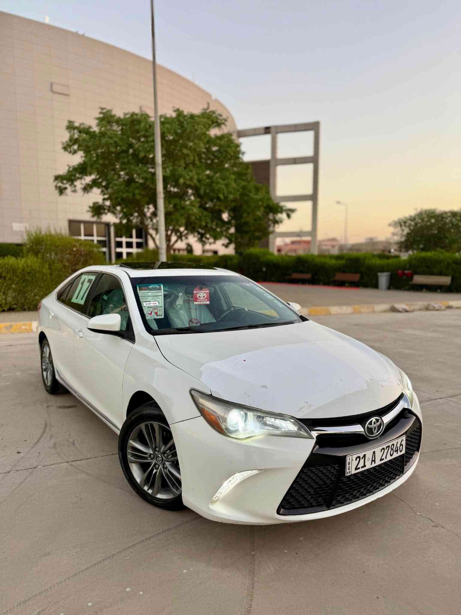 🚘 Toyota Camry 2017 SE Plus

🔹 تويوتا كامري 2017 SE Plus فوفول مواصفات، لون أبيض صدفی
🔹 سيارة جميلة جداً ونظيفة
🔹 صبغ قطعة واحدة فقط
🔹 ماشية 128 ألف 
🔹 سنوية وهزە جديد، ب اسمی تحول ثانی یوم

المواصفات:
🔹 بصمة
🔹 سلايد
🔹 شاحن وايرلس
🔹 مقاعد جلد وكهرباء
🔹 يدة بصمة
🔹 گير عادي أوتوماتيك
🔹 شاشة كبيرة
🔹 تحكم فوليم بالمقود
🔹 ليتات زينون
🔹 گير ومكينة وتايرات أمامية بحالة ممتازة

📍 العنوان: كركوك
💰 السعر: 163 ورقة بی مجال

📞 للاتصال: ***********
📱 WhatsApp: ***********

🚘 Toyota Camry 2017 SE Plus

🔹 تۆیۆتا کامری ٢٠١٧ SE Plus فول فول مواسەفات سپی سەدەفی 
🔹 سەیارەیەکی زۆر جوان و پاک و خاوێن
🔹 تەنها یەک پارچە بۆیاخە
🔹 ١٢٨ هەزار ڕۆشتووە
🔹 سەنەوی و هەزەی تازەیە، بە ناوی خۆمەوەیە

مواسەفات:
🔹 بەسمە
🔹 سڵاید
🔹 وایەر جارج
🔹 کورسی جلد و کارەبا
🔹 یەدە بەسمە
🔹 گێری عادی ئۆتۆماتیک
🔹 شاشەی گەورە
🔹 سوکان ڤۆلیۆم
🔹 لایتی زینۆن
🔹 گێری مەکینە و تاخم پێش بەشەرت

📍 ناونیشان: کەرکوک
💰 نرخ: ١٦٣ وەرەقە و  مەجال

📞 پەیوەندی: ***********
📱 WhatsApp: *********** كركوك, العراق
