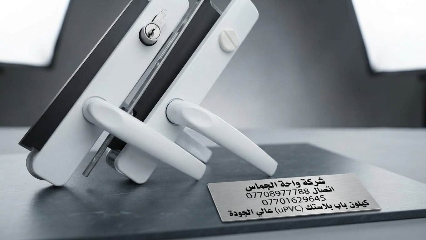 وصول حاوية مواد مشكل شركة واحة الجماس لتجارة المواد الصحيه والعداد اليدويه والمواد الكهربائية 
موصل دوره الحمام/ يوجد نقليات جميع محافظات العراق 
***********شركة رماح الموصل للتجارة العامة

نص مكتوب في الصور:
- شركة واحة الجماس مواد بناء - أدوات صحية - كهرباء - مستلزمات عامة كيلون باب متوفر بنوعيتين 16 سم خفيف 16 سم يارام ثقيل موديل حديث شركة واحة الجماس مقاومة للصدأ تصميم عصري جودة عالية اختيارك الأفضل .... للاتصال / *********** ***********
- حنفية ستيل راس اصفر نصف انج
- كيلون 16 سم خفيف شركة واحة الجماص اتصال *********** ***********
- لاصق - مختلف أحجام 40/60/90/150
- شركة واحة الجماس
- اتصال ***********
- ***********
- 15m
- 5m
- 10m
- 20m
- 25m
- 30m
- FAR
- Item No.: EXT15
- NAME & SIZE: 60*20*45CM
- PCS/CTN: 30 pcs
- PHOTO (产品图片)
- كيلون باب بلاستك (uPVC) عالي الجودة
- لبة باب ولف 60/90
- كيلون باب خارجي - حجم 60/90 شركة واحة الجماس اتصال *********** ***********