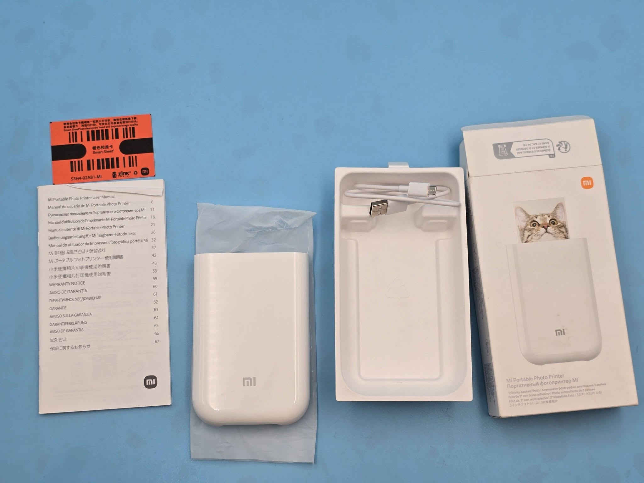 📸 Mi Portable Photo Printer
🖨️ طابعة صور محمولة من Xiaomi
📱 طباعة مباشرة من الموبايل عبر Bluetooth
✨ حجم صغير وسهلة الحمل
🖼️ تطبع صور بجودة واضحة وألوان جميلة
💧 ورق الصور مقاوم للماء والخدوش
📲 تدعم تطبيق Xiaomi للطباعة والتحرير
لمزيد من التفاصيل علق كلمة تفاصيل ليصلك فيدو توضيحي عن الطابعة...
