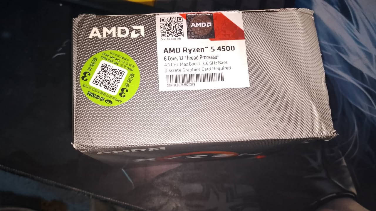 R5 4500 • بوكس • مستعمل قليل