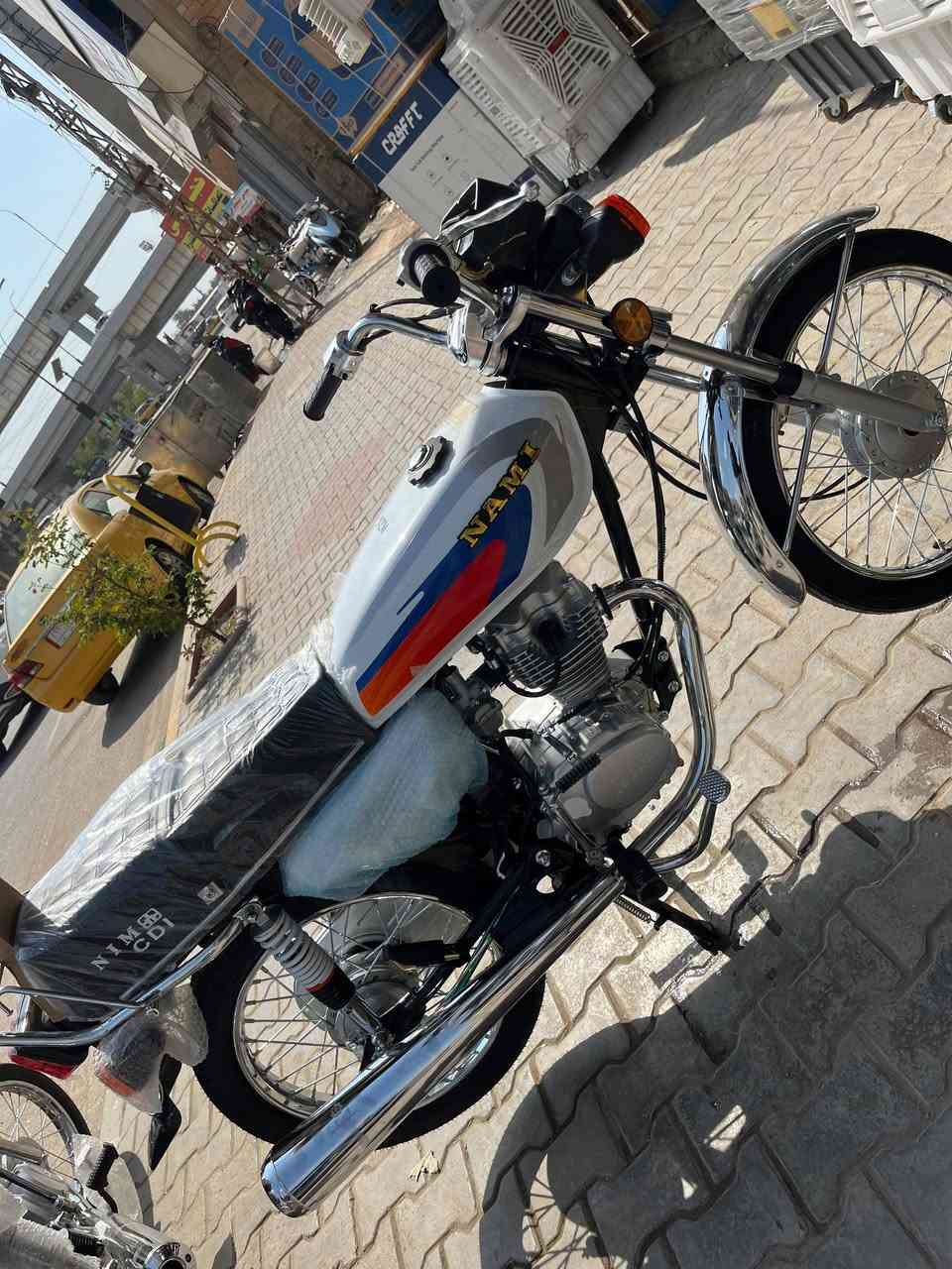 سلام عليكم نامه امتياز طبق شلامجه قبل 3تشهر طلعته من وكيل عنواني بابل السعر 625وبيه مجال دراجه كل مقص مابيه كامله بلاديه كله يشتغل ***********
