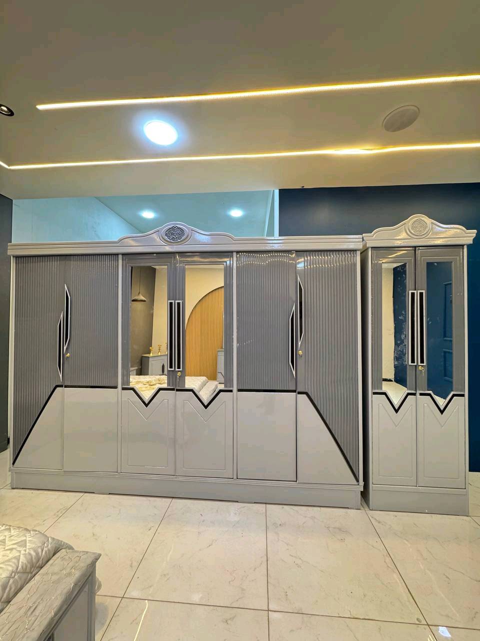 غرف نوم صاج • تصميم تركي • توصيل بغداد