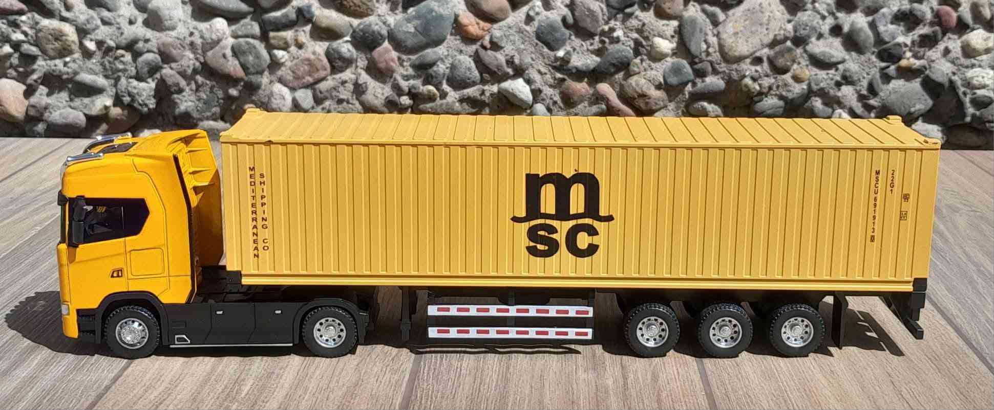 شاحنة سكانيا • حاوية MSC • قياس ١/٥٠