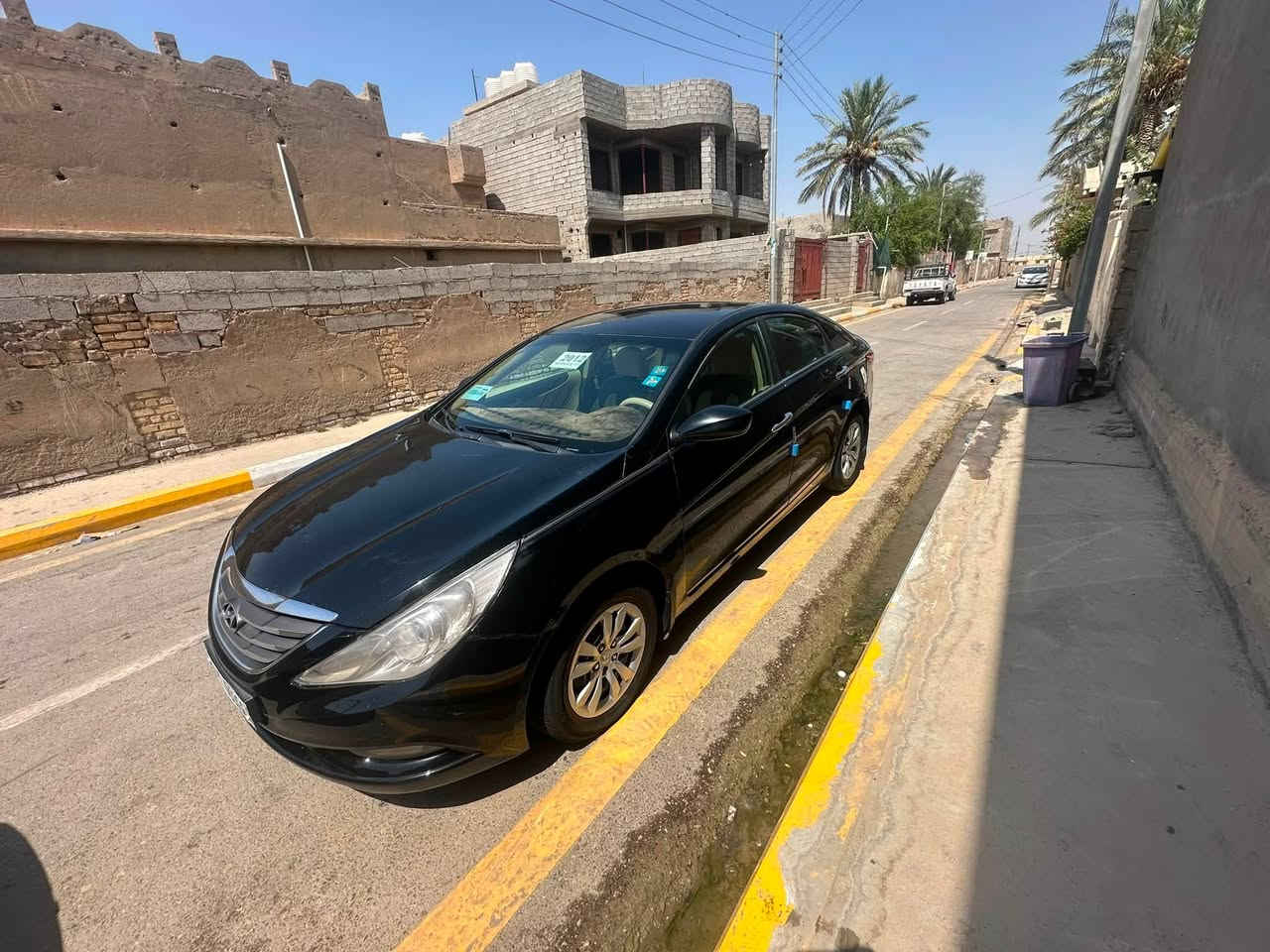 ‏سلام عليكم سوناتا موديل 12 وارد أمريكي ضرر ثلاث قطع بدون داخل بدون إرباك السيارة جاهزة من كل شيء تبريد مكينة صدر تخم تاير كله جديد السعر 85 مكان السيارة ديالى رقم السيارة ديالى أرقام سنوية وهزا كله جديد(***********
