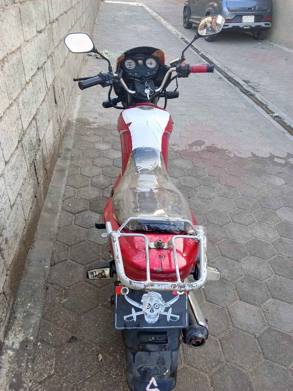 دراجه سايم للبيع السعر 650 بيه مجال موديل 19 جديده كلش كهربائيات كله شغاله محرك بلادي عنواني الرمادي قرب محطه الرماح للاستفسار على رقم ***********
