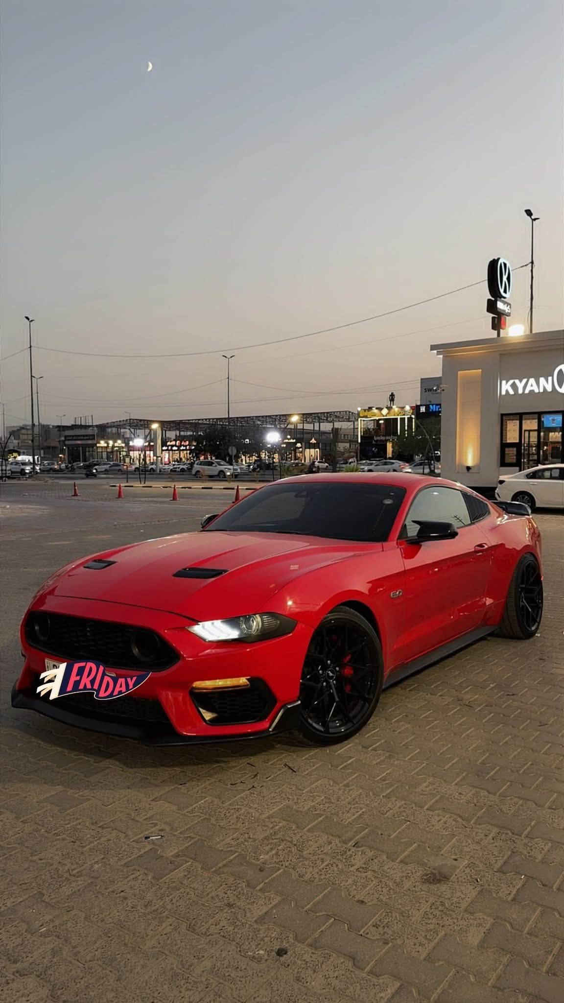 موستنك GT • ٢٠٢١ • حادث ٣ قطع