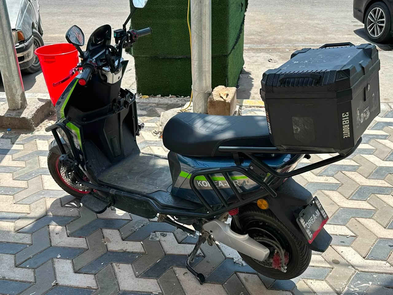 دراجه شحن 🔋
سكنس شبح 
الدراجه نضيه مستخدمه ٢ شهر فقط
الدرجه كامل  ملحقات
٦ بطاريات
السعر المطلوب بل دراجه 825.000 وبيه مجال 
للاستفسار : ‏***********‏ وتساب فقط
العنوان : إلانبار الفلوجه
