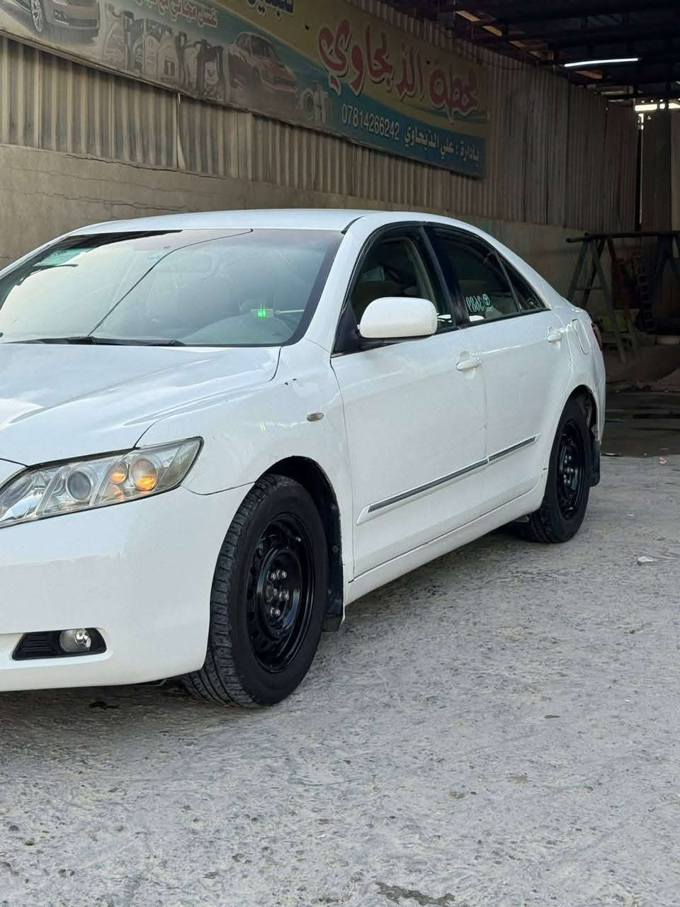 رقم مميز 977Aمثنى😇
للبيع كامري موديل 2008 رقم نكليزي بسمي مميز

كير مكينه 2500المرغوب

على الشرط جدد حداديه 80/100 تبريد ثلجـ🥶

بيها صبغات اثر جراد وبيها طخه زغره 

 لايتات زنون مواصفات GLX

تحكم سترن،،حساسات،،برده خلفيه،،كشن كهرباء،،

مكاني نجف السعر(83)وبيها مجال 

*********** (ليث العامري)

(مكاني نجف)
