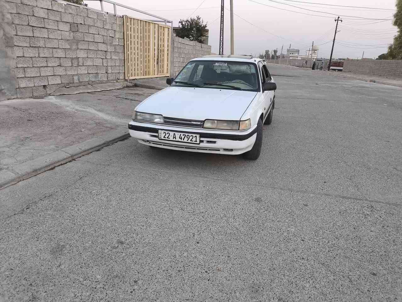 السلام عليكم
مازده 626 
موديل 90
رقم دولي هزه ما منتهية 
السياره بسمي شرط التحويل 
استفسار اكثر اتصل ع الرقم
***********
***********
