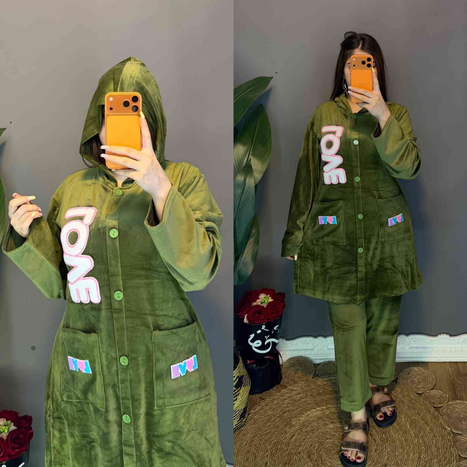 تراك نسائي • مخمل ثقيل • مقاسات L-3XL