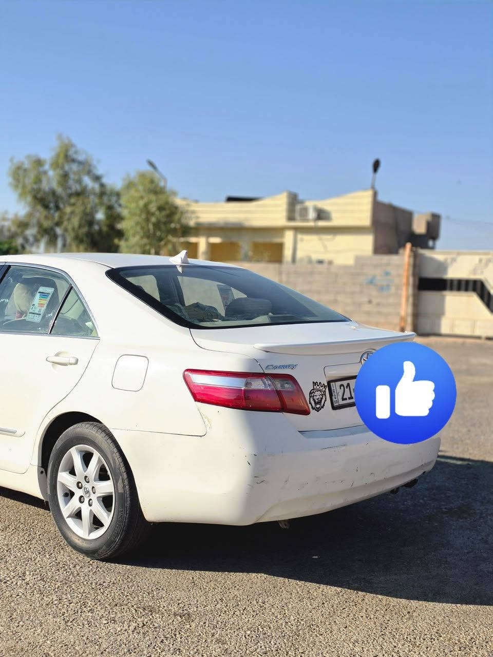 🚗للبيع تيوتا كامري 2007 GL  
محرك 4 سلندر 2400  
كهربائيات محرك كير  بشرط لاتنقيص ولاتبخير ولا ملعوب ب
منظومة تبريد جديده 
شواصي ولغود مكفوله  وعليها ادامة كاملة بلكات ونوزلات وحساسات فلاتر غرف احتراق
ضررها 3 قطع بدون دواخل 
سيارة بسمي و رقم دولي    تحويل شرط ثاني يوم 
عارضها 93  وبيها مجال 
مكان سياره كركوك 
 ***********
