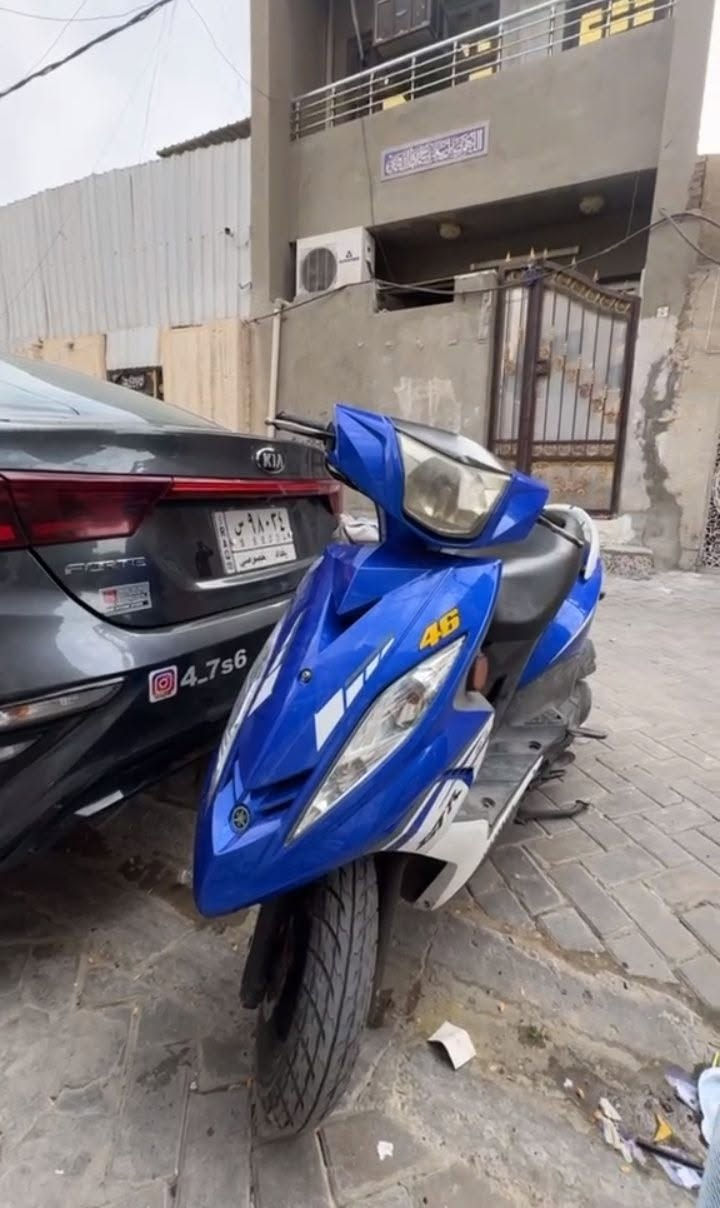 سلام عليكم دراجة GTR الدراجة خير من الله لا بيها عطل ولا بيها نقص غير جامة مال اشاره الدراجة تخبل شلعه معدل رايدها ب مليون وبيها مجال حك الجية مكاني مدينة الصدر هاذ رقمي للاستفسار ***********

