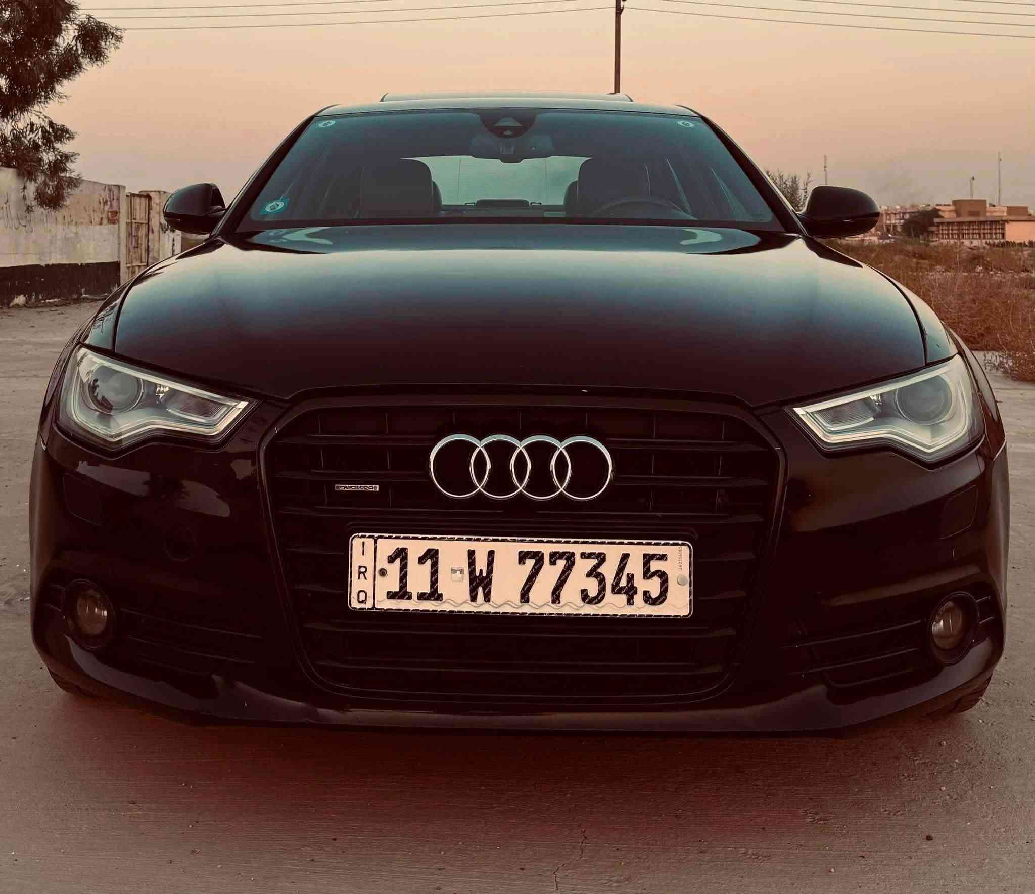 #_بيع_أو_مراوس❤️
---------------
(( أودي 2013 فئة A6 كواترو ، فول مواصفات ١/١ ، ماشية 90 الف ، محرك V6 3.0 T، گير 9 نمرّ ، فور ويل ، رقم بغداد بأسمي ، صبغ قطعة وحدة ، ما بيها أي نقص ، نظيفة جداً داخل و خارج ))🌹
:
#_السعر / 145 ورقة💰
:
#_للإستفسار / *********** ☎️
-----------------------------
