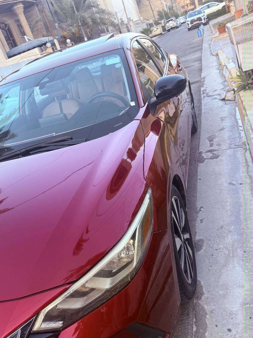 السـلام عليــكم
للبيــع ...
NISSAN SENTRA
مواصفات الـSV PLUSE
موديل 2023 .
مكينه حجم 2.0 .
كير اوتوماتيك .
ماشيه 72,000km
داخل مشمشي .
بصمه ودوخول ذكي .
شاشه وسطيه .
تحكمات ستيرن .
كشن جلد قرميدي مشمشي .
كشنات كهرباء .
رادار ونقطه عمياء .
فتحة سقف .
ويل كب حجم 18. 
وباقي المواصفات .

السياره رقم 21 سليمانيه .
السنويه بأسمي لغاية 2028 ، شرط التحويل
السياره وارد امريكي بيه چاملغ امامي سايق فقط ، ايرباك برده وراجع الايرباك بلادي يعني مو دايود.
رقم الشاصي (( 3N1AB8CV8PY224561 ))
مكان السياره سليمانيه .
السعر 152 وبي مجال .
للاستفسار *********** السليمانية, العراق
