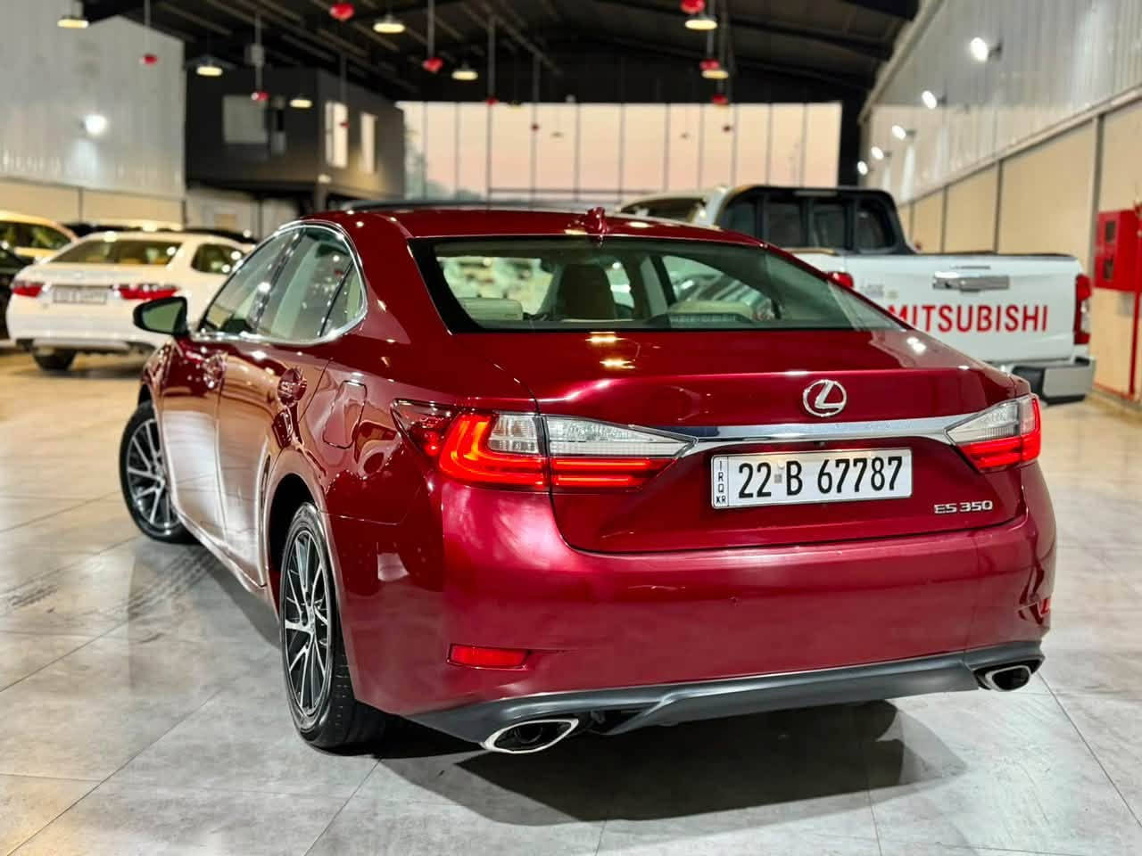 ﷽
LEXUS ES350 2016
◽️ليگزز ES 350 موديل 2016 فول مواصفات
🔹لون مميز ( ماروني ) 
        ~~~~~~~~~~~~~~~~~~~~~~~~~~~~~~~~~
مكان🌇: سليماني               
سعر💵: 158$🔐
 ☎️موبايل / ***********
       ***********
        ~~~~~~~~~~~~~~~~~~~~~~~~~~~~~~~~~
◽️محرك V6 3.5L سته سلندر
🔹گير و محرك بشرط مامفتوح ✅
بدون صوت بدون صرف و خلل بشرط فحص
🔹ماشيه 80 الف حقيقي📦✅

▫️بيها {{ بنيد و نص قبغ جنتة صبوغ }} بدون داخل❌
🔹سيارة جديد حيل حيلوة نضيفة📦

◽️مواصفات
{{ بصمة - فتحة - داخل بيجي و قهواي  - رادار أمامي و جانبي   - كشنات جلد - كشن تتفيىة و تبريد - كشن و ستيرن كهربا - كشن خزن  - شاشة - ماوص - تبريد مركزي - نيزامي أيكو - نيزامي سبورت - لايت ليدو زينون - مراي شفت - ڤوليوم - بلاجكتور - بعد هواي مواصفات }}

◽️اربع تاير و ويل بيلادي جديد بدون مصروف
🔹نظافه ١٠٠٪؜ كامل سيرفس بدون نقص و بدون مصرف
🔹بسميً السنويه بشرط تحويل و خرامه
🔹سنوي و رقم و هزة كلها جديد
سياره مابيها دينار مصرف كامل من كل نواحي

نفسي يوم /تحويل و كاله حاظر
مكان / داخل سليمانيه🌆
        ~~~~~~~~~~~~~~~~~~~~~~~~~~~~~~~~~
