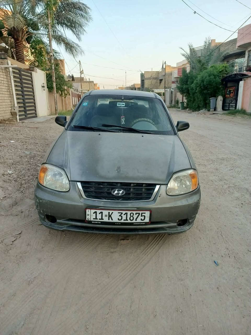 سلام عليكم هونداي اكسنت 2003 كير عادي محرك 1500 عنوان بغداد محمودية سيارة باسمي استفسار أكثر ***********
