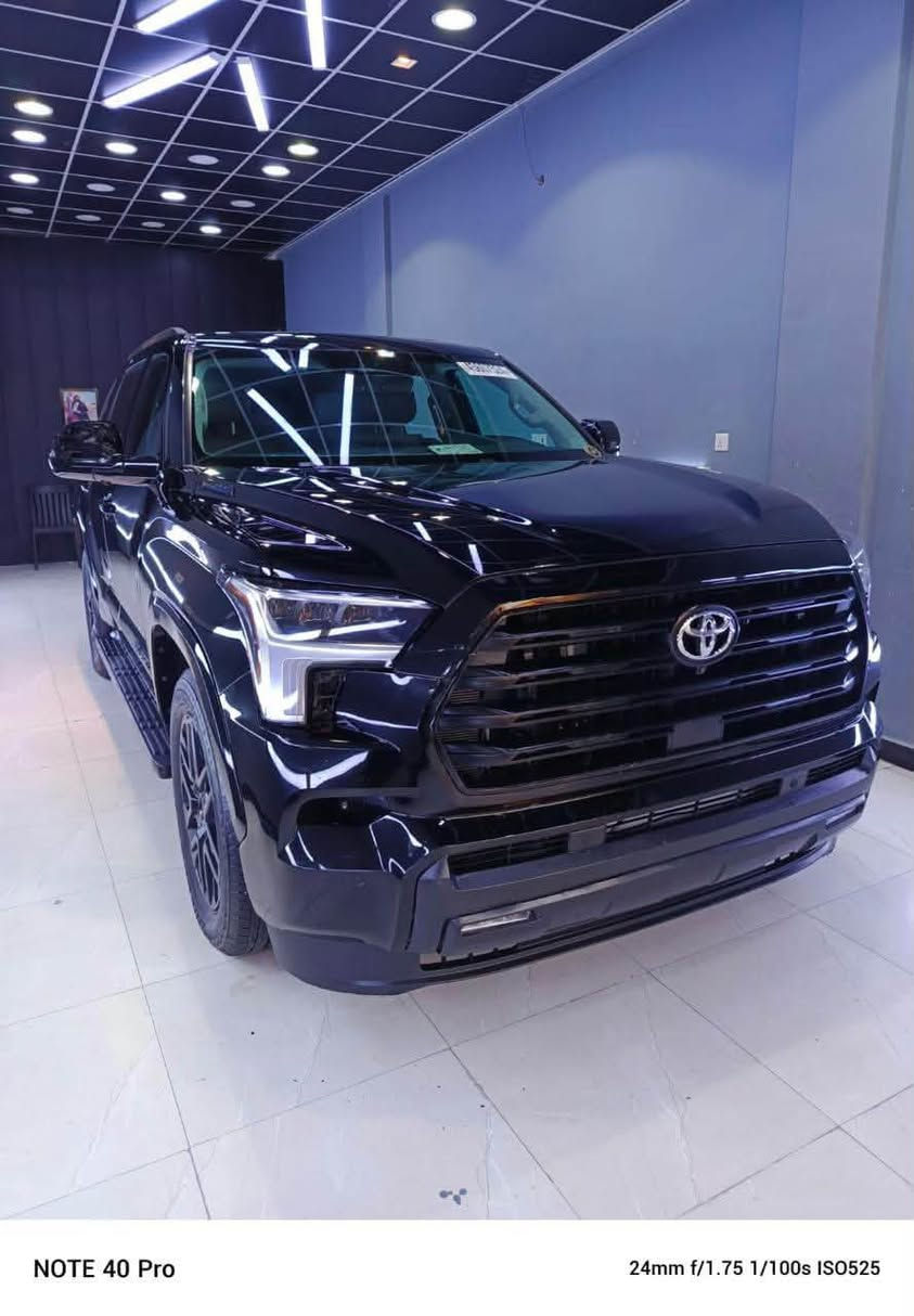 السلام عليكم
للبيع:
تويوتا سيكويا TRD Sport 2024 
اعلئ فئه فول مواصفات
رقم بغداد بأسمي تحويل مباشر  
محرك 3.4 V6 توين تيربو هايبرد
كير 10 نمر دفع خلفي
السياره وارد امريكي حادث فقط دعاميه ومرجعيها نفسها بدون صبغ كلين تايتل
ماشيه 53 كيلو 
السعر 52500$ وبيها مجال
العنوان:الانبار البغدادي
للاستفسار *********** متوفر واتساب
