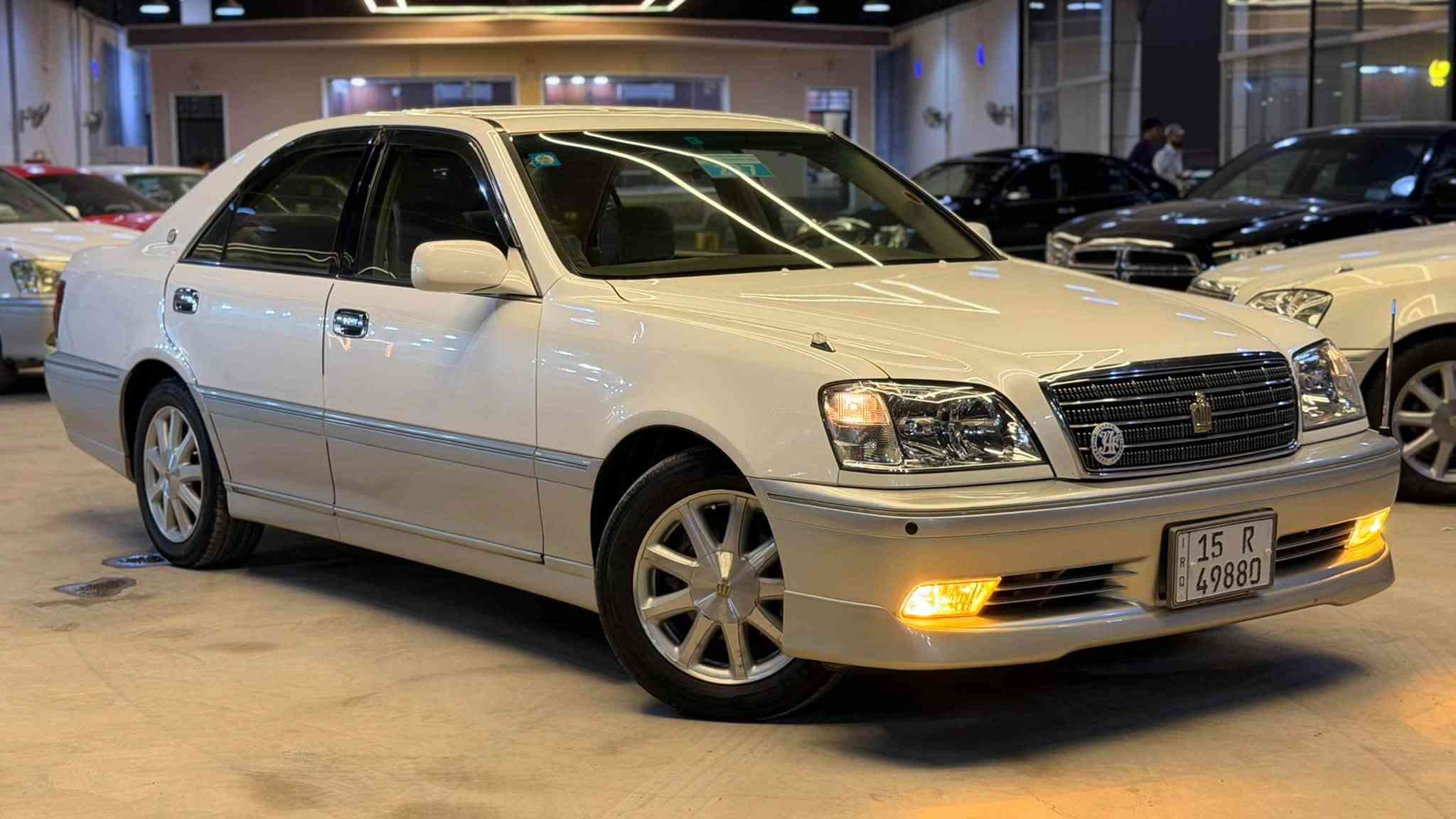 TOYOTA CROWN ROYAL SALON 👑
للبيع تويوتا كراون 2002.
اللون           ابيض محجل   😊.

❗️فقط للذواقة لليدور جديد واصولي وكفاله عامه.

رقم انبار .  تسجيل جديد قرار. 102. شرط المداور ثاني يوم سنويه نافذه لغاية 2031  وستوها صاعده هزه جديده شرط ثاني يوم بأسم المشتري وشرط اسجلت بفترة قرار 102. 
مكفوله كفاله عامه عراق ويابان  من كص وضربه ونقل جثه وصبغ  ورسميات والاصوليات والغرامات.
المواصفات 👇. فول بطن 
4 دكم.
كرستال. 
مكينتها ديفور الجبير 
ويل نجمه ابيضّ اصلي.
كشنات كهرباء.
برده خلفيه كهرباء اصليه.
مري كهرباء+هيتر♨️.
تبريد ثلج ❄️+سبلت متحرك.
داخل بيجي  مطعم بصاج.
شاشه كرستال ترحيب.
لايتات كرستال زنون اصل.
بگ لايتات كرستال لد.
ستيران كهربائي 
تبريد خلفي 
ثلاجه 
دبل شاشه كيجات ليزري + إلكتروني 
كامره خلفيه دوار.
لحيه اماميه.
اريل امامي كرستال 
سستم نياكل متكامل. اصلي 
تخم تاير +حداديه جديده اسفنجه.
غراض مال جنطه كامله.
والسياره ماعايزه برغي كامله على اخر حبايه.
والسياره بالواقع اجمل من الصور بهواي.📷
العنوان🏡ألنجف الأشرف.
السعر💵. 162 وبيها مجال قليل جداً جداً.
للأستفسار 📞📲 ***********.  ليث حازم.  
رجاءً اذا ماعجبك السعر او مو شراي اعگب المنشور او تعلق تعليق حلو يدل على اخلاقك الراقيه وكلشي اكو بالسوگ.
