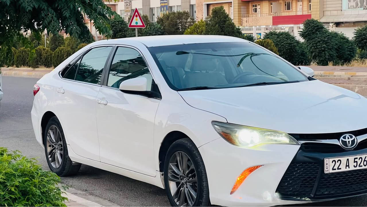 سلاوى خواي گةوره
تويوتا كامرى ئه مةريكى
موديل ٢٠١٧
مواسةفات  se
سبي بةفرى
كةوتت مواسةفات se رونه مواسةفاتى
ناو كريمى
بي بوياغ
بي دةعم
بيش و پشتى كه پس
ايرباكى هه مووى شه ريكه ية هيجي نةتةقيوة
يةك پلة بجوك ساردى لة نوك جاملغ بيشةوه
گيرو مةكينةى بةشةرتى فيتةر بى عه يب لة هه موو رويةك
١٦١ هه زار روشتوه
رةقةم و سةنةوى تازة تا ٢٠٢٨
كوبون بةنزينى هه يه
تةحويل و بةناوكردن بةشةرت
سةياره كة لةرةسمةكة جوانتر نةبوو هةقى گلةيوبي
شوين جةمجةمال
نرخى ١٦٢ مةجالي برايانه
***********
واتس اپ و فايبةرى لةسةره شمشمل, السليمانية
