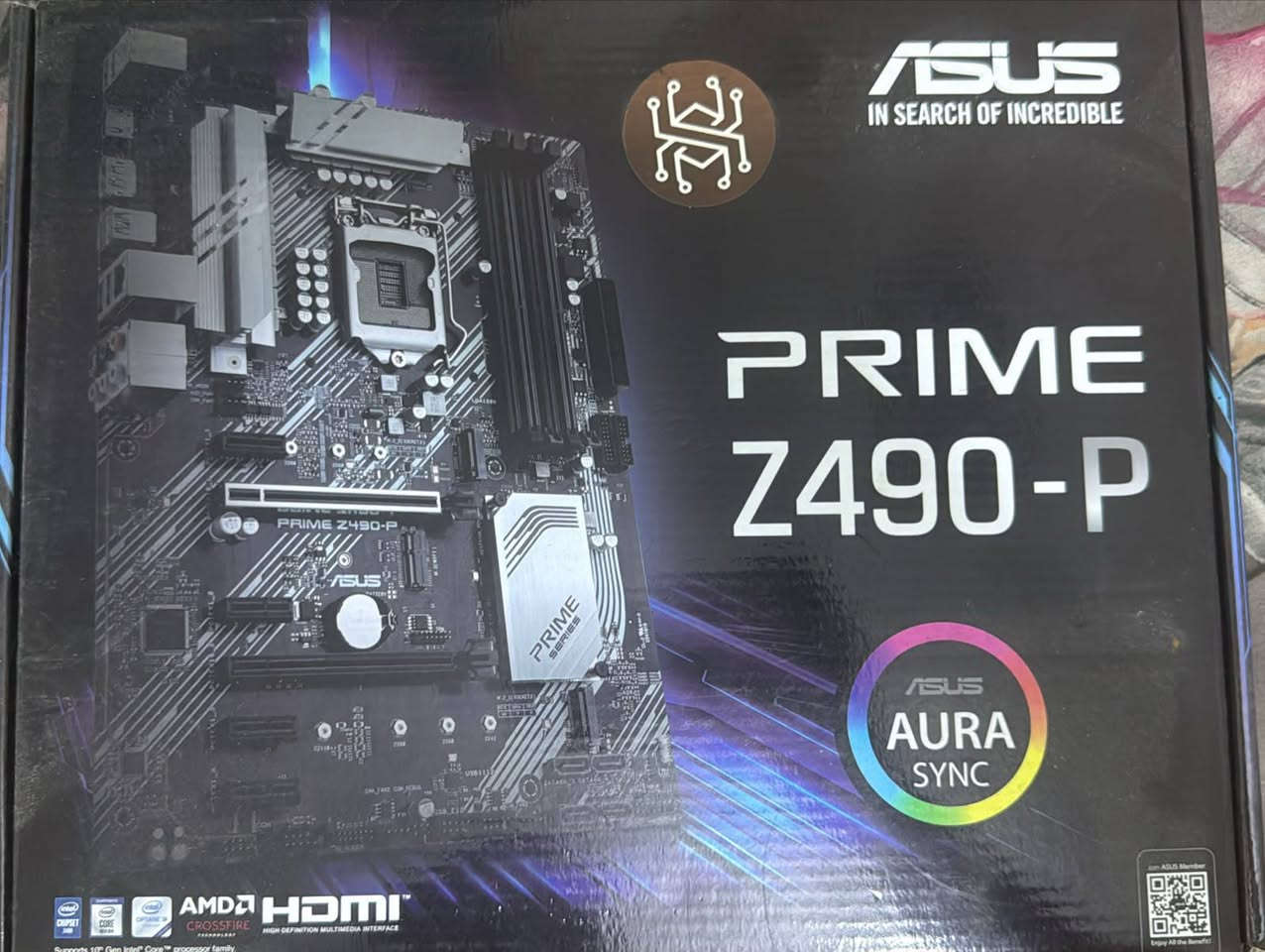 تجميعه بدون كيس ولا كرت
‏كوراي 7.10700k بي كرت مدمج يشغل العاب ت
‏رام 8*8 DDR4 3600 
‏مذربورد  Z490 P برو اسوس
‏1هارد M2. SSD 256سامسونك
‏2هارد 500
‏3هارد 500
‏بورسبلاي 600+80
القطع كلش نضيفه واي مشكله مابيهن
‏بدون كرت شاشه ولا غلاف كيس 525الف
‏***********
‏مكاني بغداد البياع 
‏متوفر توصيل

‏
