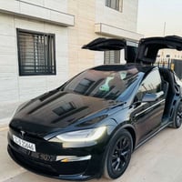 تسلا موديل X Long Range موديل 2023 حادث دعاميه قبق جنطه بدون ايرباك  ا...