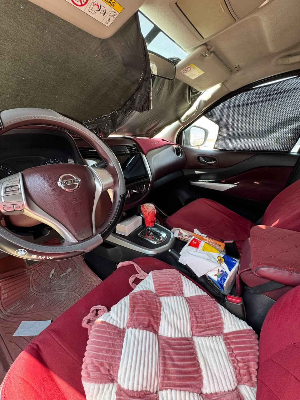السلام عليكم نيسان نيفارا موديل 22 مواصفات SE ماشيه ١٣٠ الف قابل للزيادها حادثها فقط مدكر الايسر بدون صبغ ودعاميه راجعه عالبارد+ المكينه نص تجفيت لان مبدل فقط قبق ولفات والباقي كله كفاله  والسنويه تنتهي  في سنه 2027 رقم اربيل مميز  السعر ٢٠٠ ورقه وبيها مجال مكاني بالبصرة
***********
