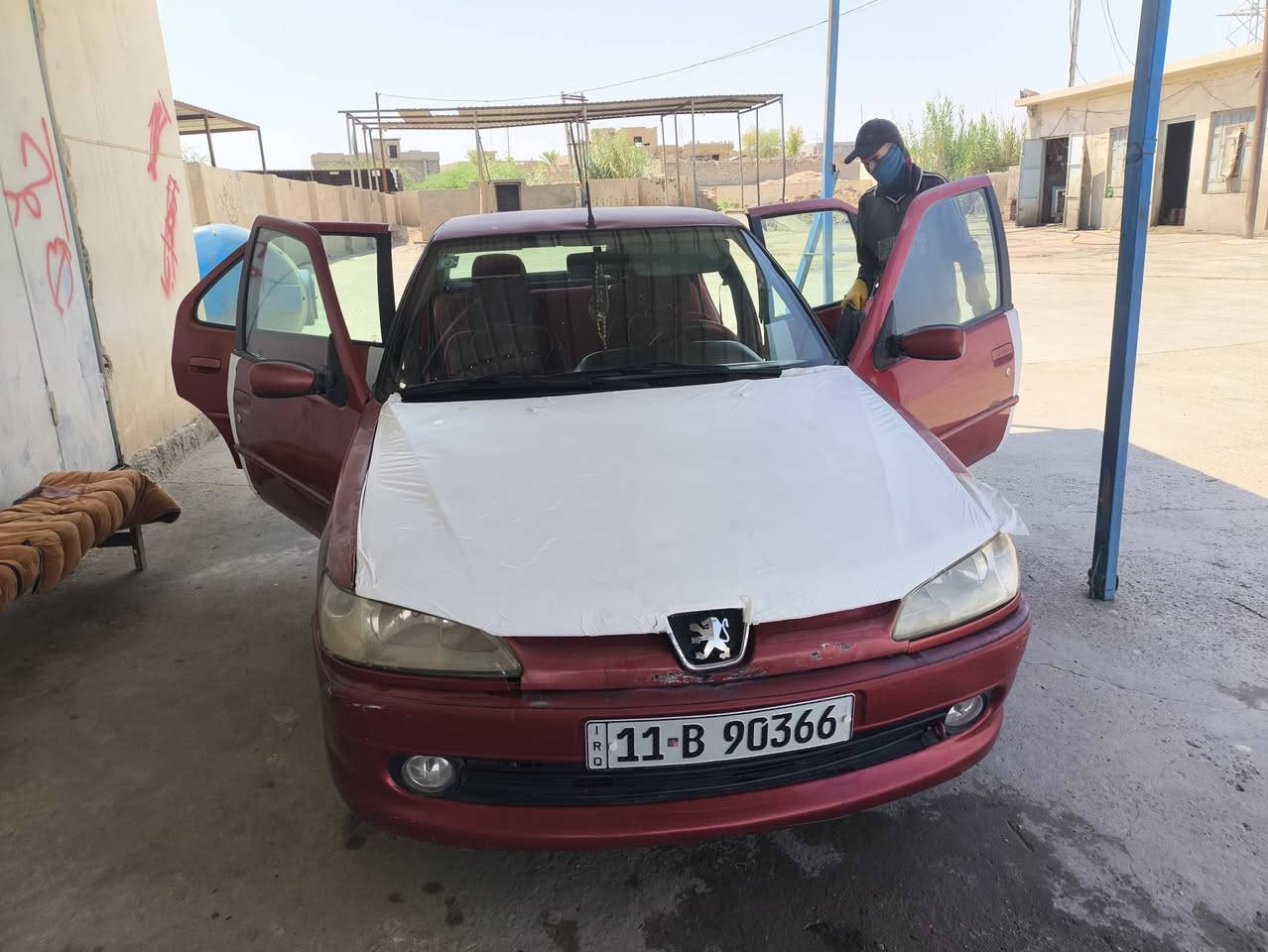 بيجو306
موديل 2001
محرك وكير. شرط  
تبريد مع السويج
رقم بغداد انكليزي بسمي
سنويه 2029
السعر 38
المكان  صلاح الدين بيجي 
***********
