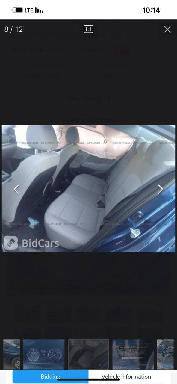 النتراء  البيع العنوان بغداد ناحيه الوحده الموديل [2019]السعر (118) كلشي موضح بل صوره الرقم الهاتف ***********

نص مكتوب في الصور:
- 6 / 12 BidCars Bidding Vehicle information
- 10 / 12 360° Bidding Vehicle information
- 5 / 12 1:1 Bidding Vehicle information 10:13
- BidCars
- 2 / 12 BidCars Bidding Vehicle information
- 8 / 12 BidCars Bidding Vehicle information
- 3 / 12 BidCars Bidding Vehicle information