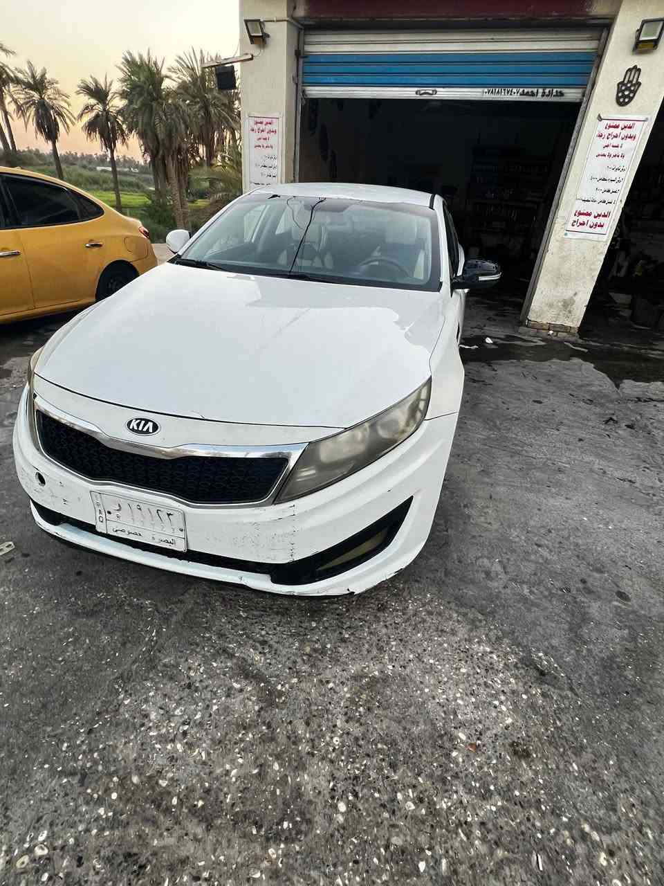 سلام عليكم اوبتيما للبيع فقط جاهزه لسياره موديل 13 امريكي حادثها جاملغ جهت السايق وبنيد رقمها بصره ارعيها يمي مكاني ناصريه مركز الاسكان تبريد شغال بس يفصل سياره جاهزه سعر 95 وبيها مجال  ستفسار اتصل ع الرقم ***********
