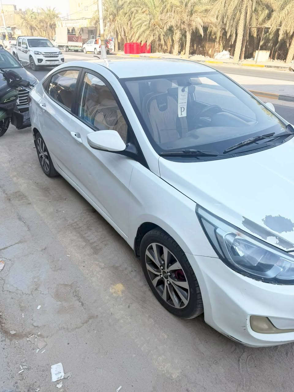 السلام عليكم اكسنت
موديل 2017
خليجي
محرك وكير خير من الله 
تخم تاير.... 
تبريد ثلج
محرك 1400

سياره كلشي ماعيزه فول نضافه للاستفسار ***********

السعر 82 وبيه مجال
