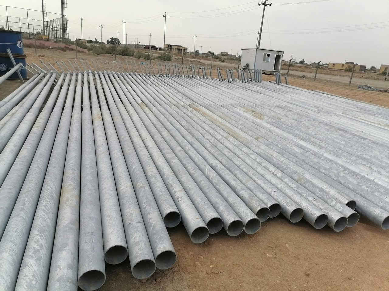 اعمده كهرباء 9  متر السعر 80 الف

اعمدة كهرباء 11 متر  ضغط عالي السعر 160

كما يتوفر لدينا عمل واسيجة  BRC كافة الاحجام والقياسات

للاستفسار التواصل على الرقم

***********

# ملاحظة مستعدون لتجهيز كافة المشاريع الحكومية والاهلية
