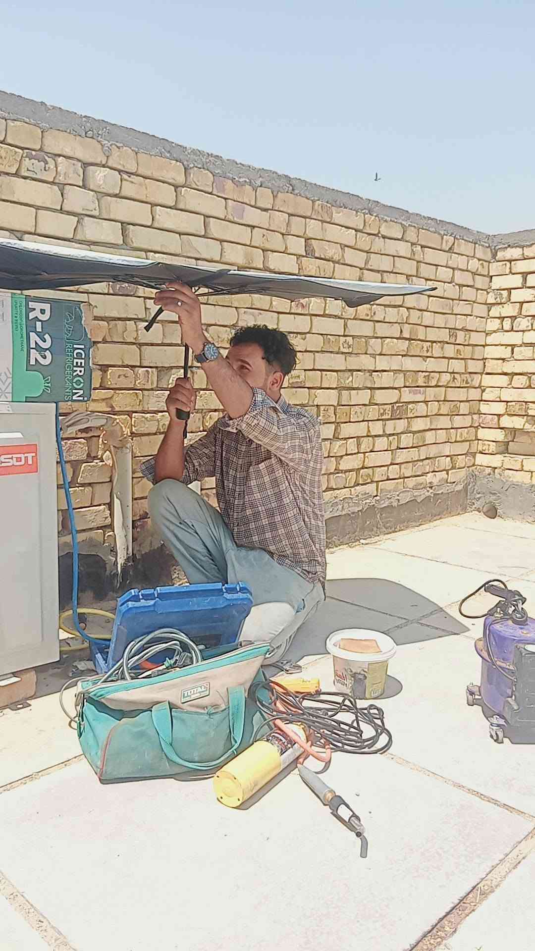 تركيب سبليت • شحن غاز • تنظيف سبليت
