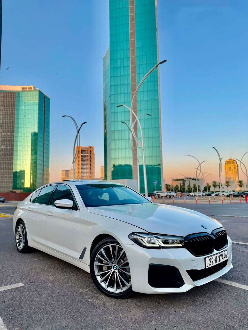 BMW Luxure Line 530i 🐎

• اللون : ابيض صدفي 💎
• ⁠الموديل : 2023
• ⁠الممشى : 30 ميل
• ⁠الوارد : امريكا
• ⁠الحادث خفيف حافة البونيد وحافة الجاملغ

  -  المواصفات -
• ( تو ويل المرغوب )
• كيج اللكتروني M
• الدشبول صاج 700
• ⁠الكشنج رياضي  700
• ⁠اناره داخليه متعدده
• ⁠لايت ديناميك
• سقف سلايت
• ⁠تخم تاير جديد
• ⁠بدون مسج
• ⁠بدون ملاحظات
• ⁠لايت متحرك
• ⁠صندوق شفط 
• ⁠ابواب ترحيب
• ⁠سنويه جديده شرط التحويل والغرامات
• ⁠وبعد هوايه مواصفات
• ⁠المكان اربيل
• ⁠للاستفسار : ***********
