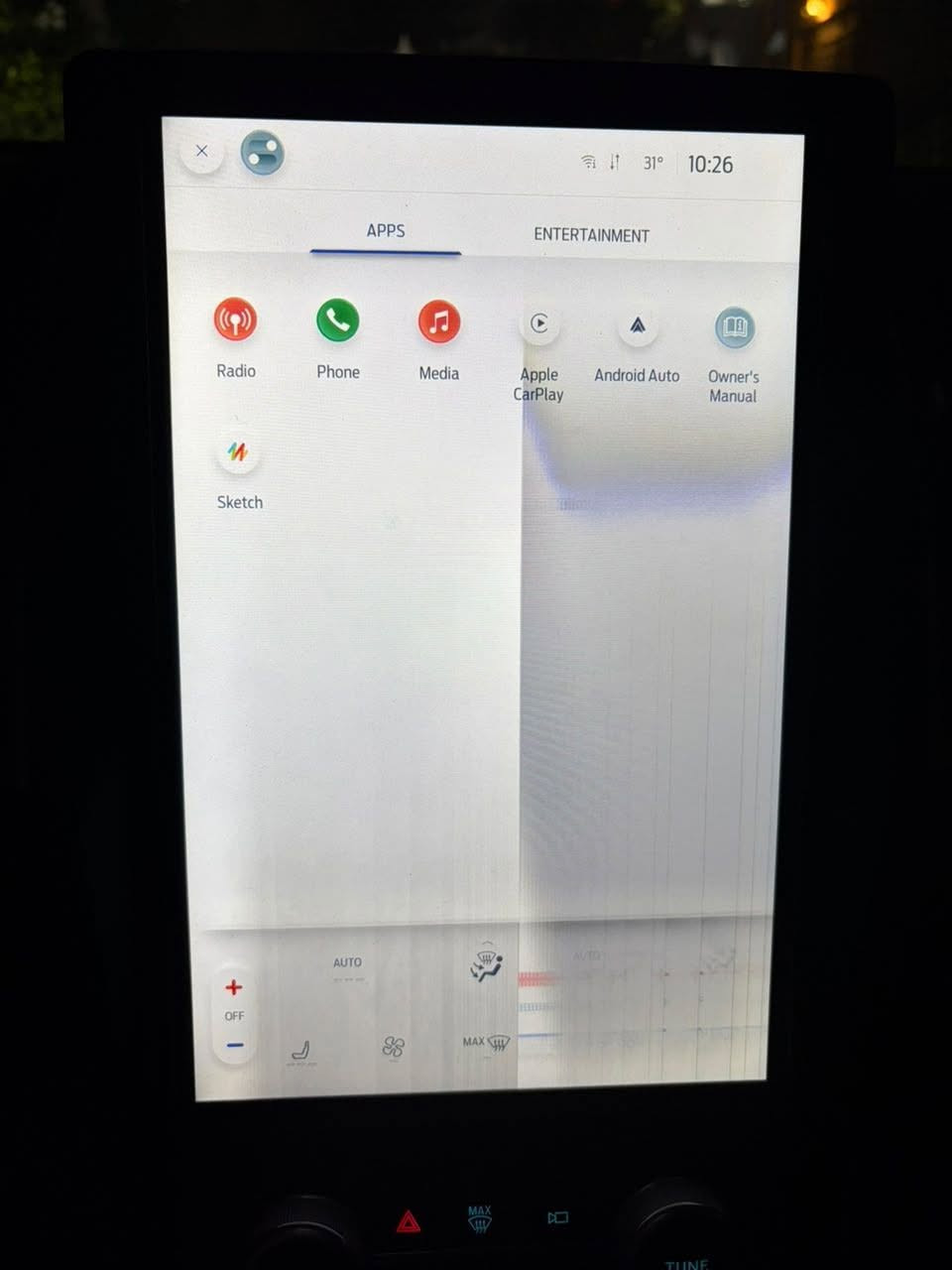 فۆرد ئێج 2023
گۆڕینی شاشەی sync4 بەهۆی کێشە و تێکچوونی لەمسەکەی
📱***********
فورد ايدج 2023
تبديل شاشة sync4 بسبب خلل في اللمس
