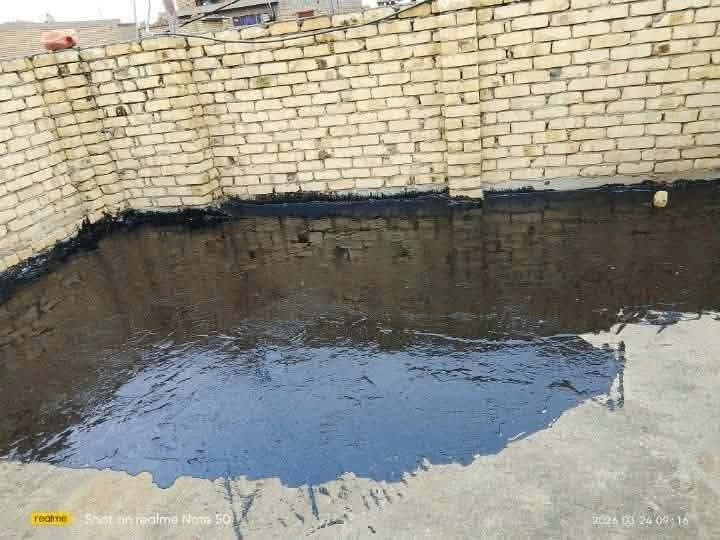 عزل رطوبة • زفت • ماستك