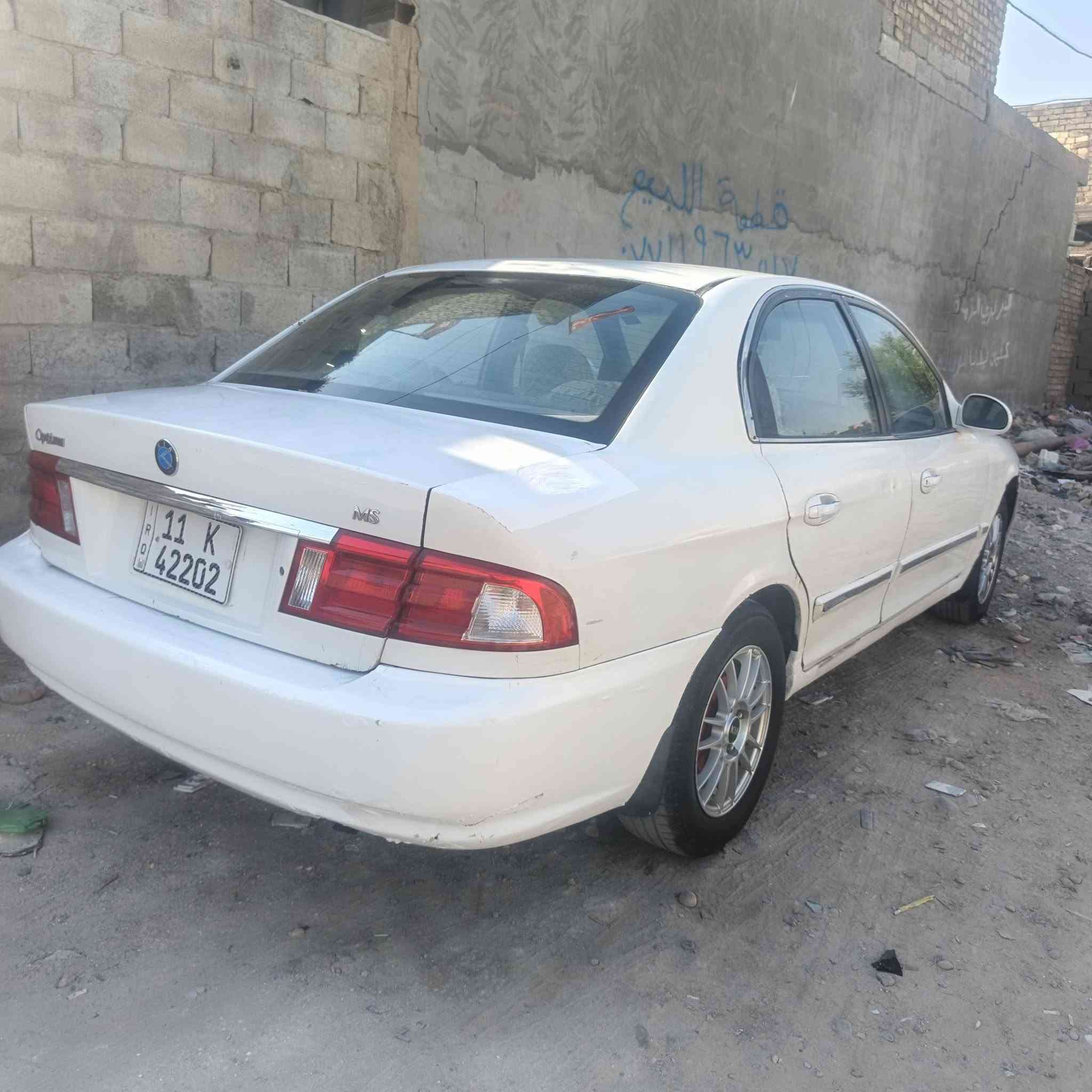 السلام عليكم اوبتما 2001 سياره جاهزه گير محرك تخم تاير تبريد غرفه حلوه السعر ب 43 عنواني بغداد حي النصر ***********
