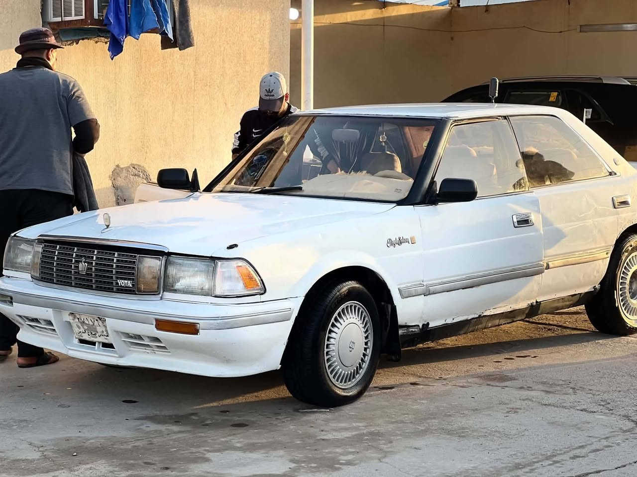 سلام وعليكم هارتوب كير محرك شرط رقم فحص صدر نص عمر تايرات جدد سيارة جاهزة تشغل وتمشي السعر 22 وبيهة مجال ***********
