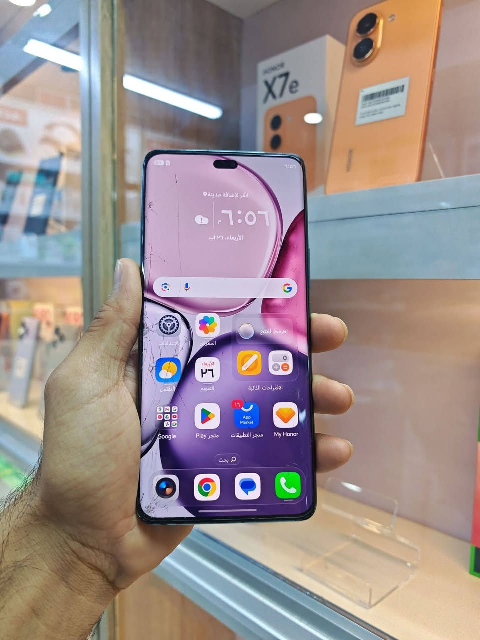 هونر X9C مكفول فقط هاي الفطور مامئثره ع لمس جهاز كفاله من فتح الذكره 256 العشوئيه 12 السعر 200 مجاله كلش بسيط الاستفسار خاص او الاتصال ***********بي وات ساب

