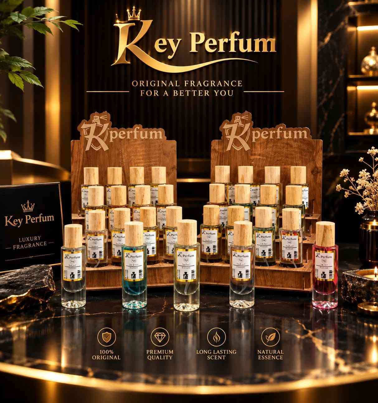 عطر أصلي • Key Aroma • 10ml/25ml