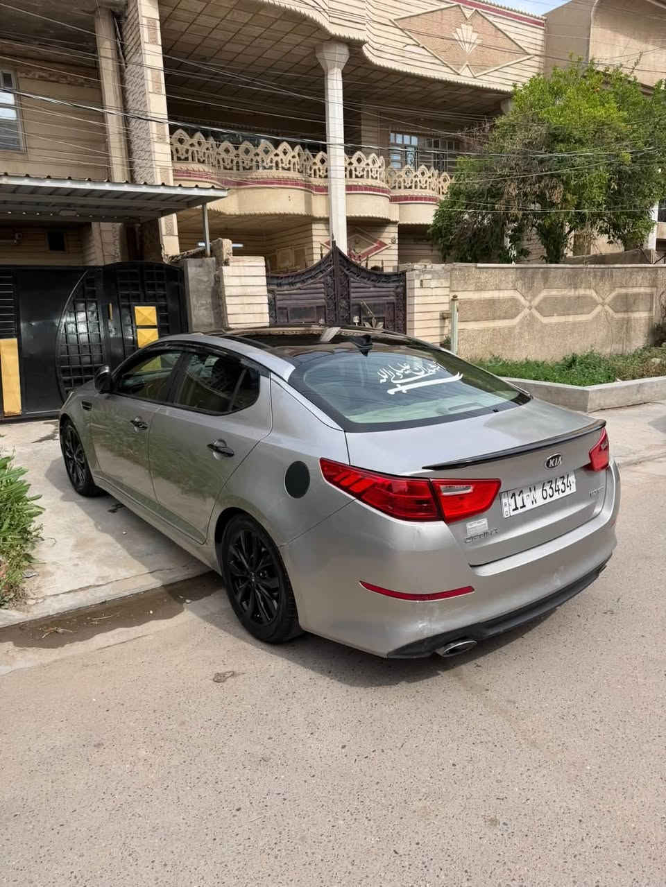 السلام عليكم 
اوبتما 2014 EX وارد امريكي 
2400cc
فول مواصفات 
بانوراما
بصمه 
كشن ميموري 
كشنات كهرباء تدفئه تبريد 
داخل جلد
مري شفط
تحكم ستيرن كامل 
شاشه ابل كار بلي +اندرويد اوتو
وبعد بيها هواي مواصفات معروفه مواصفات الEX 
ماشيه 106 ميل 
حادث امريكا موضح بالصور 
وبيها حادث خلفي موجود سونار 
السعر 108 قابل للتفاوض 
السياره بأسمي تحويل مباشر 
العنوان بغداد 
***********
