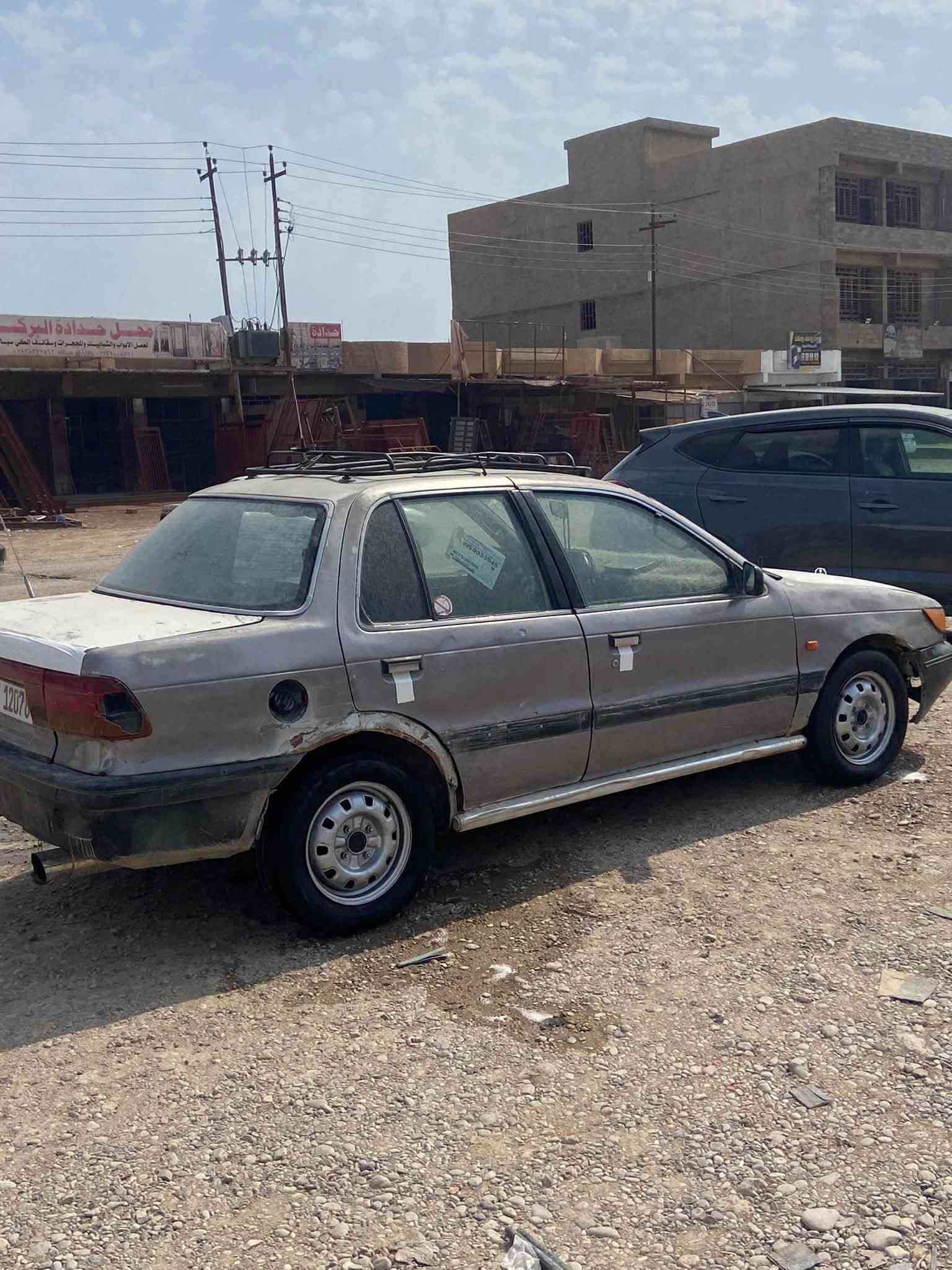 لانسر ١٩٩٢ • رقم صلاح الدين • سمكرة وصبغ