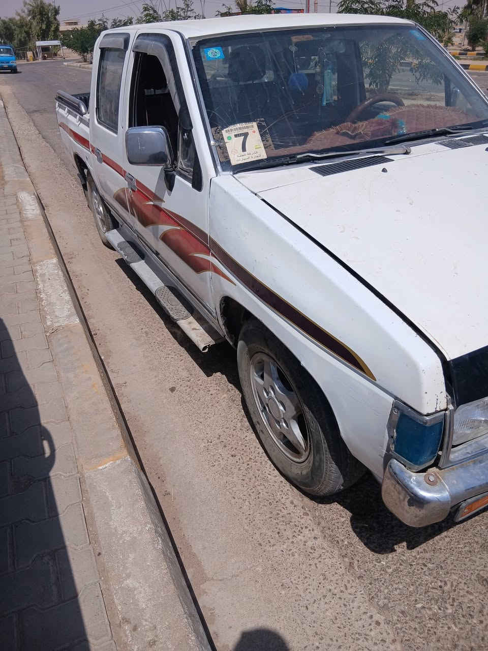 مكلف بل نشر للبيع نيسان موديل ٩٤ كير محرك شاصي مكفول مع الفحص تحويل مباشر رقم الانبار  سعرها ٤٨ ورقه. رقم صاحب السياره. ***********
