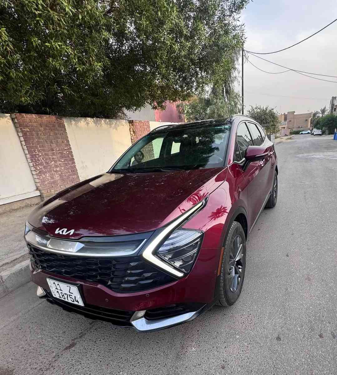 سبورتاج هايبرد • موديل ٢٤ • حادث