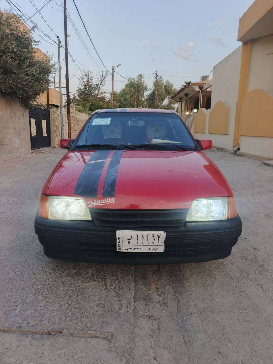 للبيع اوبل كاديت حجم 16 موديل 91 رقم نينوى الماني سنويه عضم 2029 كابون ورقي متوقف كير شرط محرك بدايه صرف ( لايت ابيض زينون + مضخم صوت بل صندوك + طخمها جديد + وايرمنيه كلها شغاله + باتري جديد + تايرات جدد ) شرعيها داخل الموصل شرط التحويل السعر 24 ورقه  . 
***********  - كورك 
*********** - اسيا  . بيه واتساب
