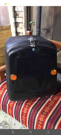 يوجد صندوك دلفري نفس لي بل صوره مستخدم نضيف ناقص فقط صينيه كامل مكمل ا...