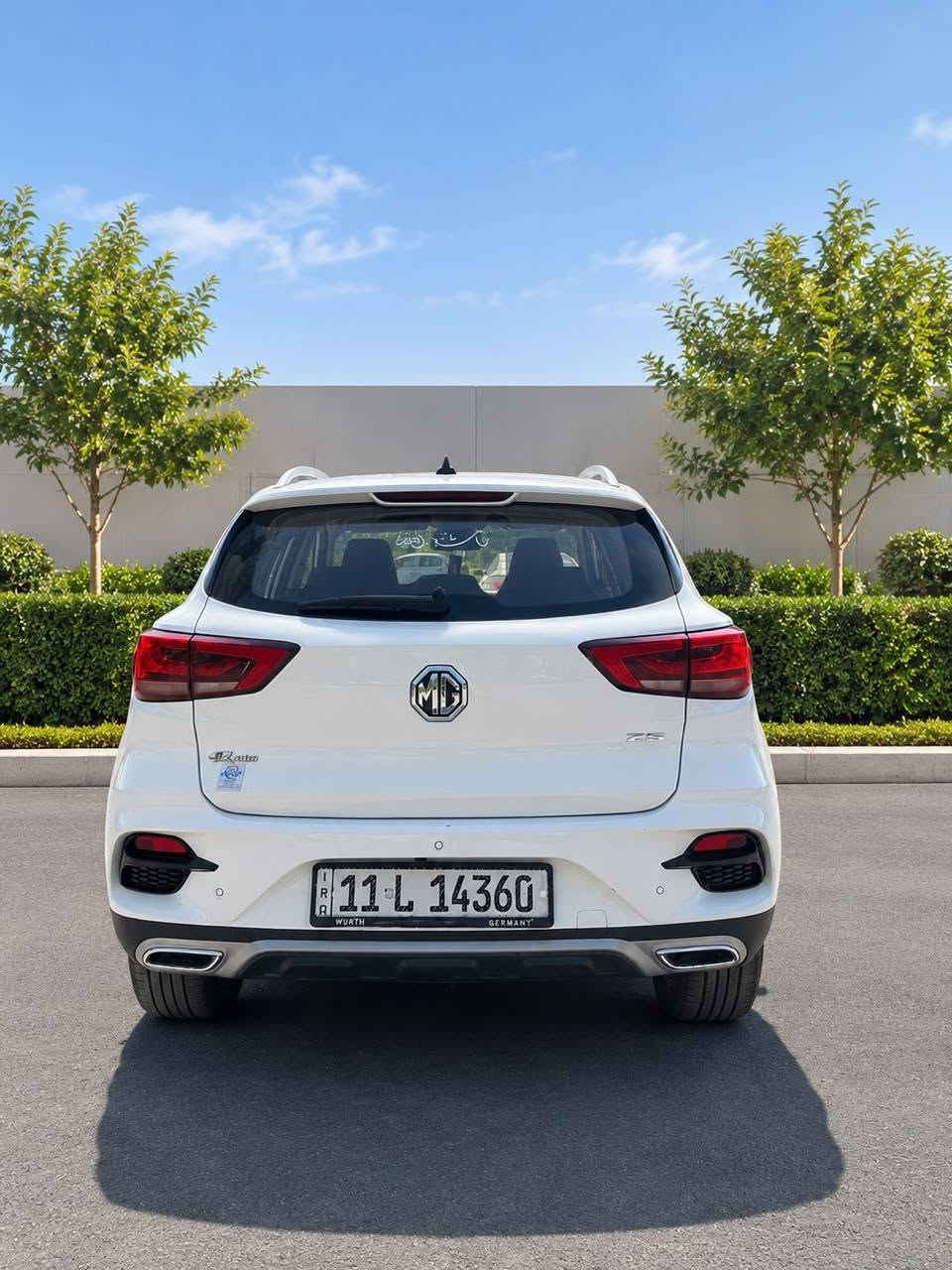 🚘🔥 للبيع MG ZS موديل 2024 🔥🚘
✨ سيارة عصرية واقتصادية، مناسبة للمدينة والسفر

🔹 الموديل: MG ZS 2024
🔹 المحرك: 1.5 لتر
🔹 القير: أوتوماتيك
🔹 اللون: أبيض
🔹 منظومة غاز: إيطالية Zavoli 🇮🇹
🔹 سعة خزان الغاز: 60 لتر ⛽
🔹 تشتغل بنزين + غاز
🔹 المقاعد: 5
🔹 الحالة: نظيفة /  بارد كصة البنيد شوية من الباب والجاملغ
🔹 الفحص: متاح للجادين

✅ اقتصادية بالوقود
✅ مريحة للخطوط والسفر
✅ شاشة ومواصفات ترفيهية
✅ كاميرا وحساسات
✅ مثبت سرعة
✅ تكييف
✅ جنوط أصلية

💰 السعر: [123]
📍 الموقع: النجف الأشرف
📞 للاستفسار: [*********** ]

🔥 السيارة للجادين فقط، والفحص على حساب المشتري.
