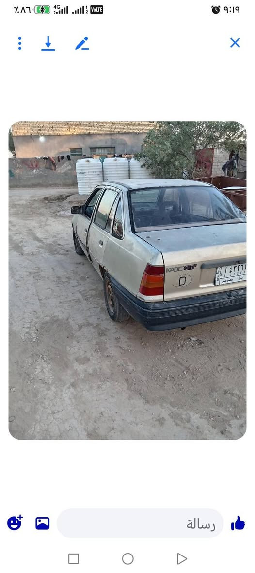 السلام عليكم للبيع او مراوس كاديت رقم 📱 بابل محرك كير حداديه مكفوله ماوصل راعيه السعر ب11 مكانه بابل الطليعه رقم ***********
