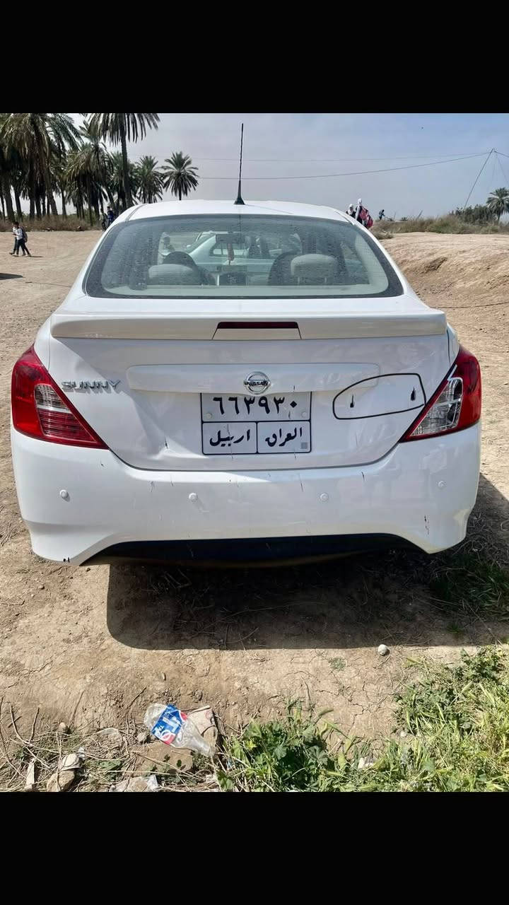 سلام عليكم نيسان صني مكفولة عده طخة بسيطة بالجنطه موضحة ماشيه 76 شرط التحويل اربيليه اي استفسار عالرقم صاحبها *********** محمد
